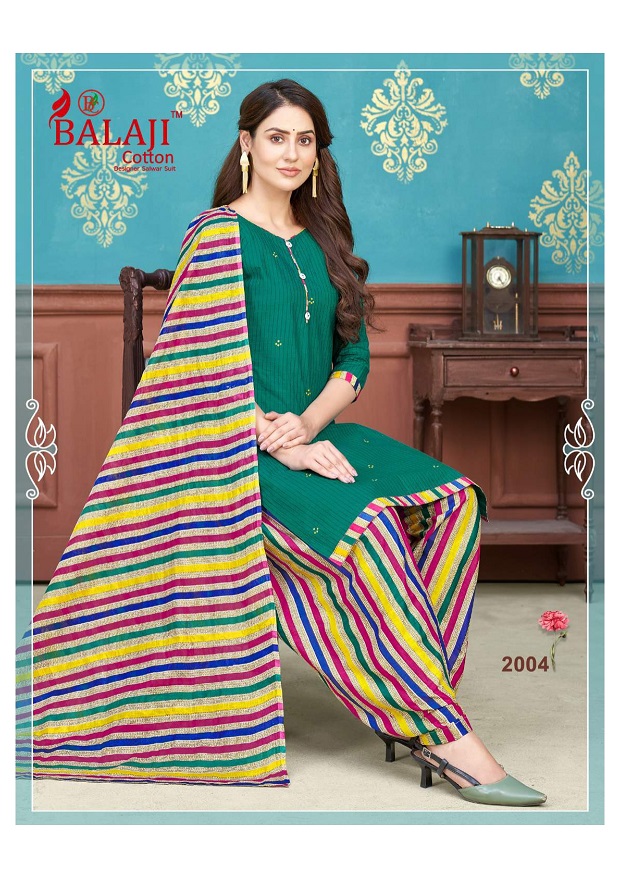 Balaji Sui Dhaga 2 Regular Wear Cotton Printed Dress Material Collection